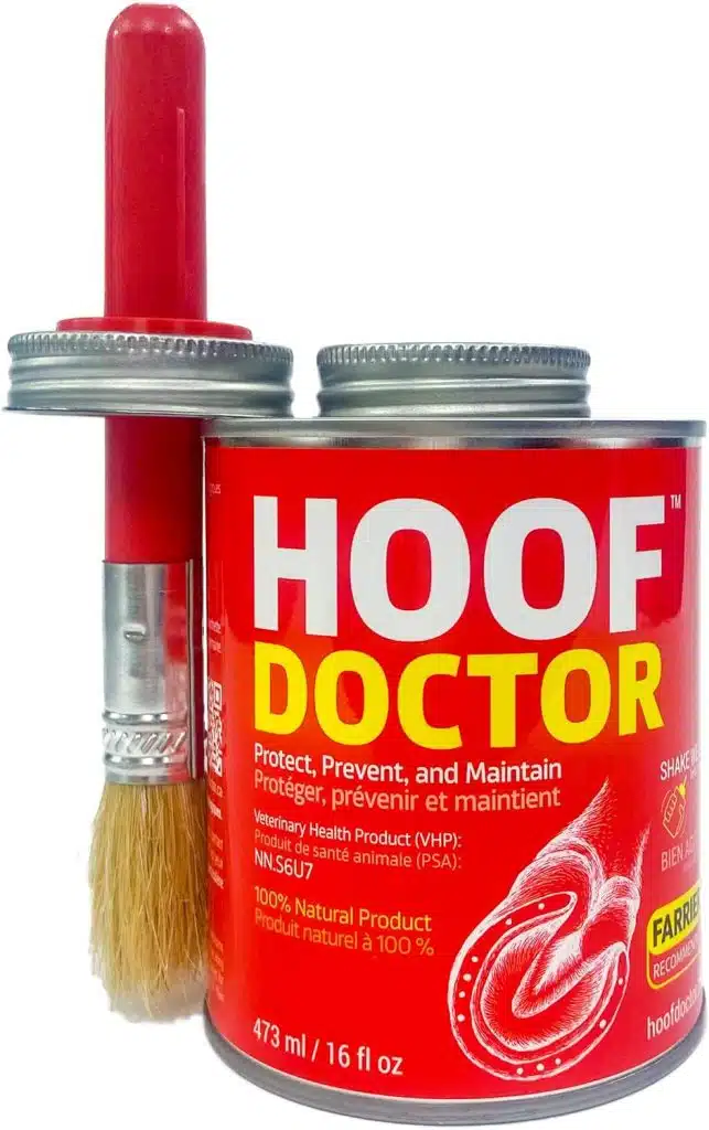 Graisse Hoof Doctor de Mineral Medix avec pinceau applicateur