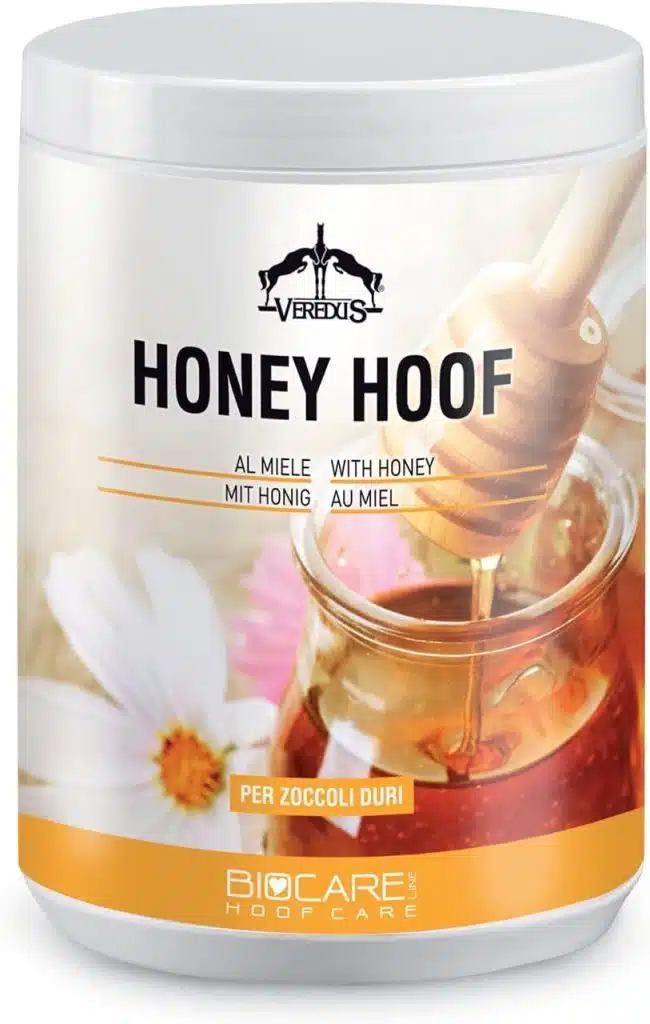 Graisse Veredus Honey Hoof au miel pour sabots de chevaux