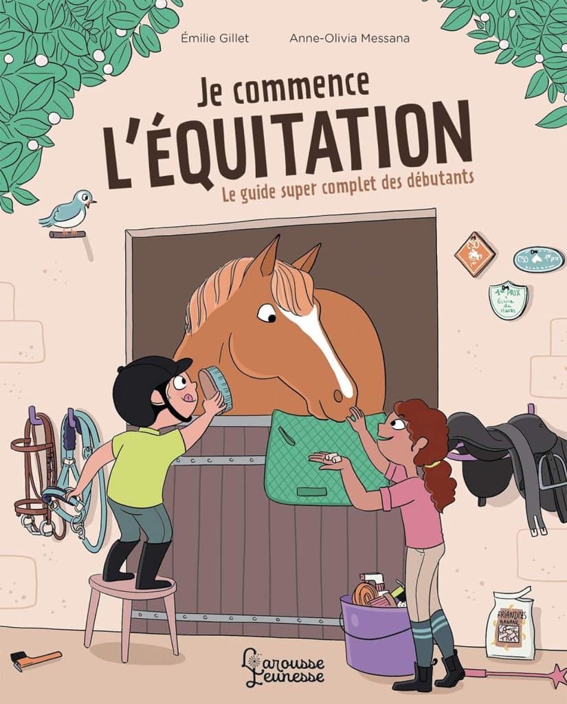 Je commence l'équitation : un guide pour les jeunes passionnés de Emilie Gillet et Anne-Olivia Messana